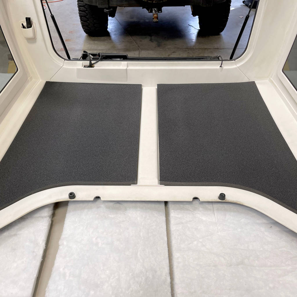 DEI 050285 Sound Deadening HeadLiner & Window Kit JK - 2011-18 - 2-Dr - 6-pc Original Finish - Black Photo-2