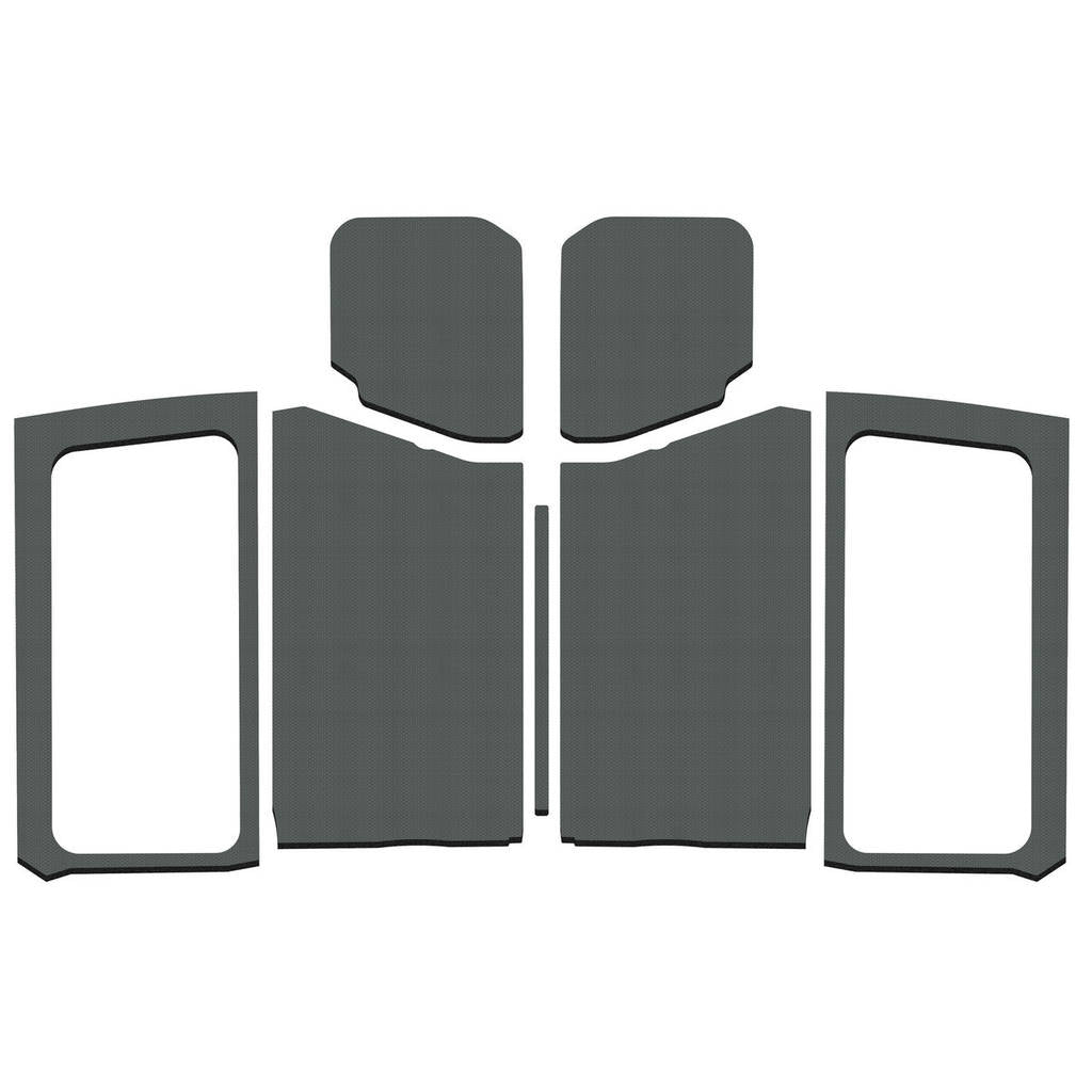 DEI 050282 Sound Deadening HeadLiner & Window Kit JL Headliner combo kit - 2019-Up - 2 Door, Gray Photo-0
