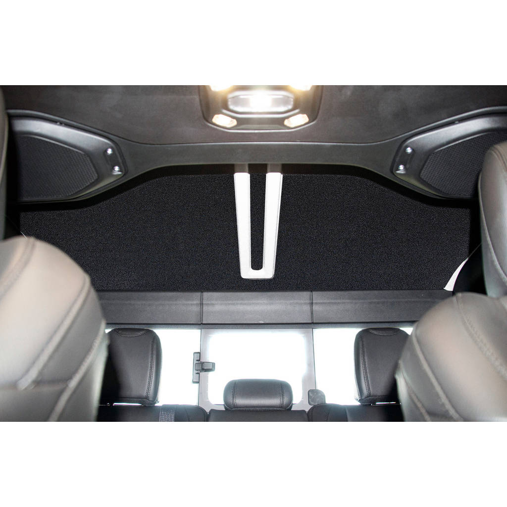 DEI 050183 Sound Deadening Headliner Jeep Gladiator 2020-up - 7-pc - Original Finish - Black Photo-4