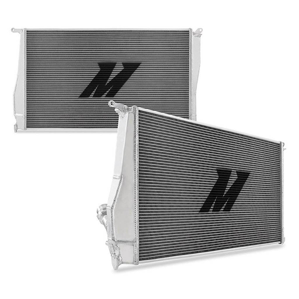 MISHIMOTO MMRAD-E90-07A BMW 335I/135I (Automatic) Performance Aluminum Radiator, 2006-2013 Photo-0