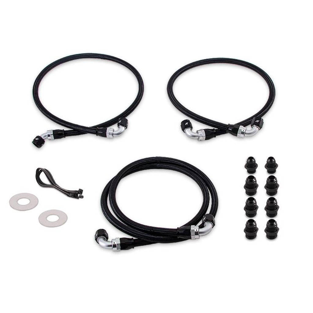MISHIMOTO MMTCL-DMAX-06 Chevrolet / GMC 6.6L Duramax LLY/LBZ/LMM Transmission Cooler Line Kit, 2006-2010 Photo-0