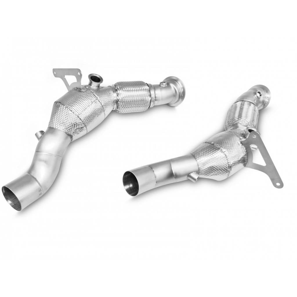 TUBI STYLE TSFEF8TC19.303.A FERRARI F12 MUFFLERS KIT W VALVE Photo-1