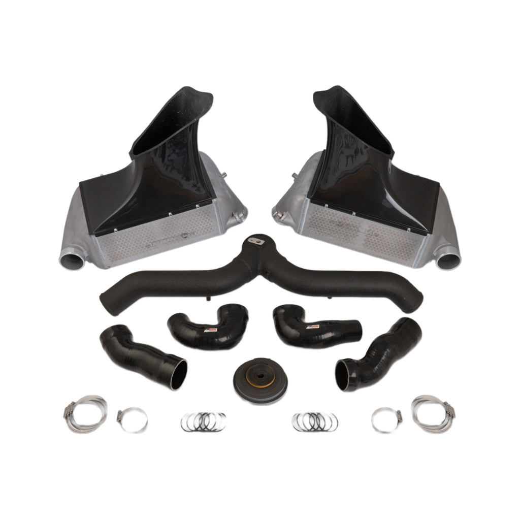 DO88 BIG-140SV BigPack Porsche 997.1 Turbo Black Pipe Photo-0