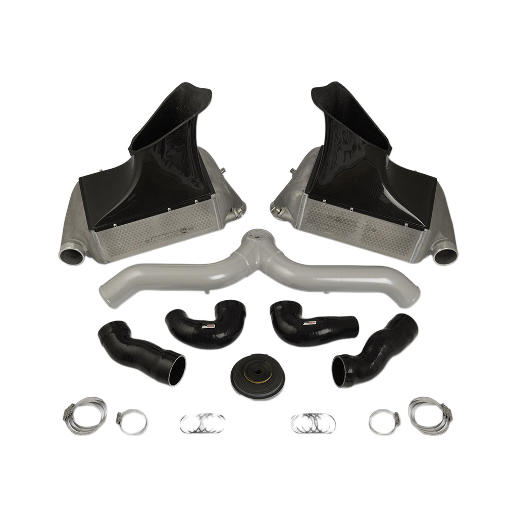 DO88 BIG-140SI BigPack Porsche 997.1 Turbo Silver Pipe Photo-0