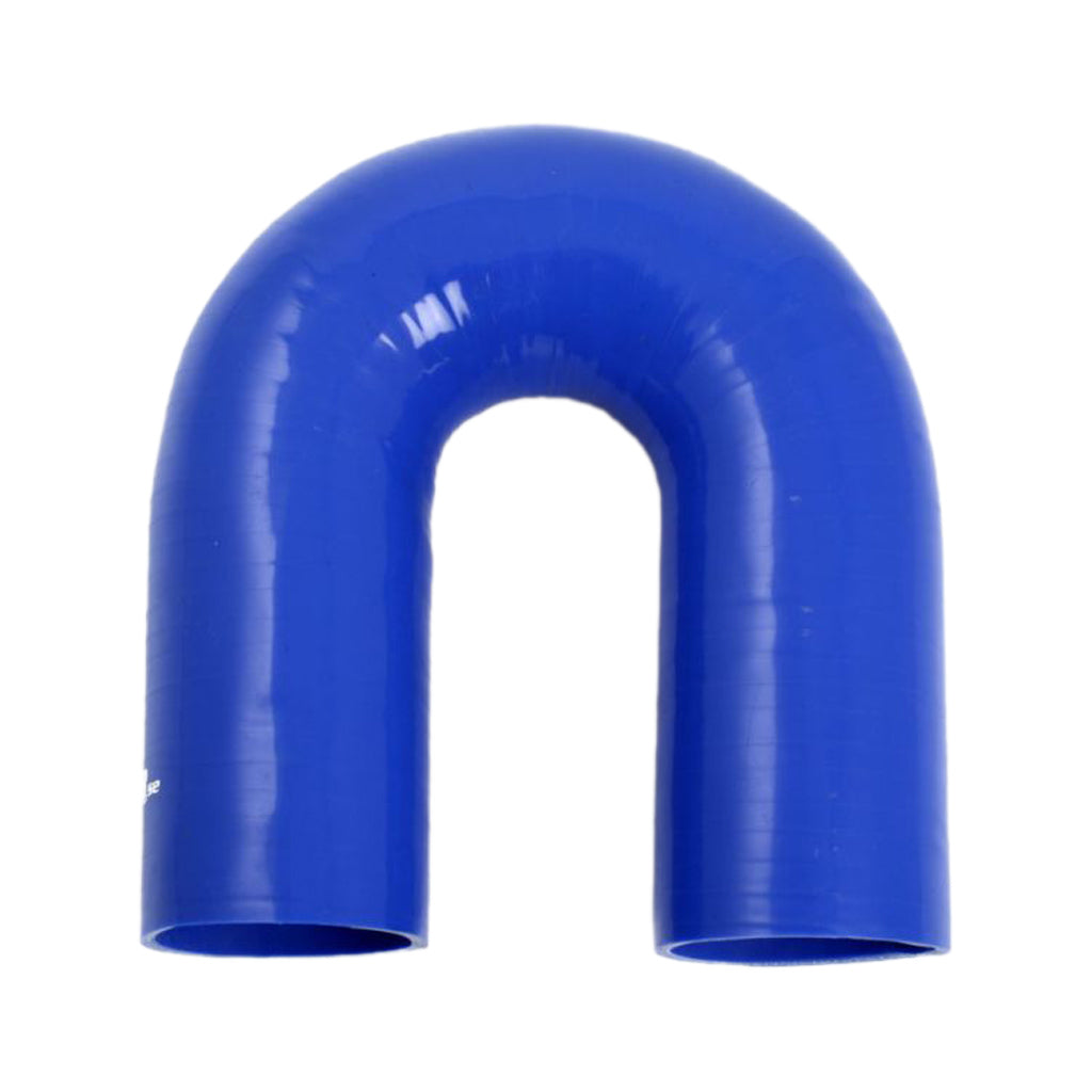 DO88 B180G89 Silicone Hose Blue 180 degree 3,5'' (89mm) Photo-0