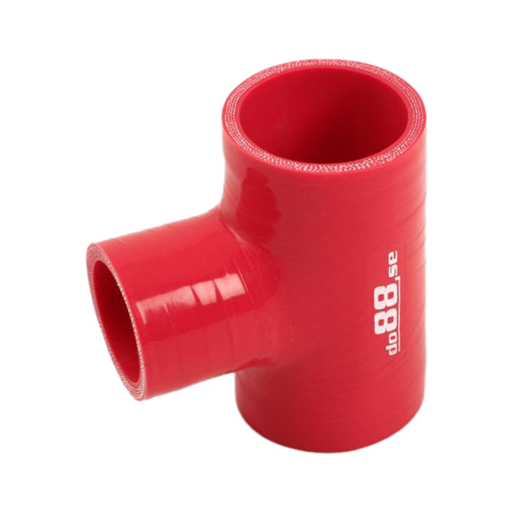 DO88 RT57 Silicone Hose Red T 2,25'' + 1'' (57mm+25mm) Photo-0