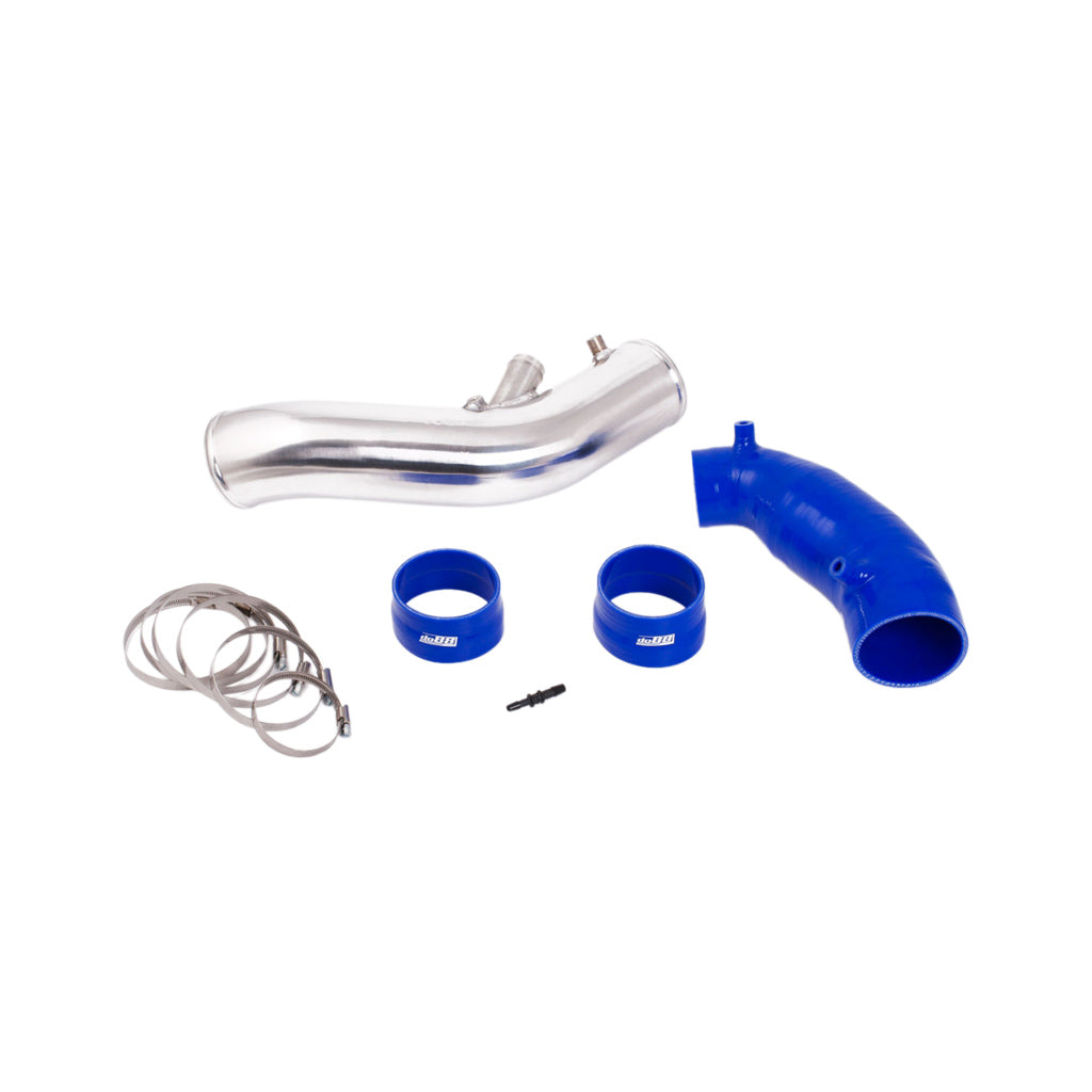 DO88 IR-100B SAAB 9-3 2.8T V6 06-11 Inlet pipe with Blue hoses Photo-0