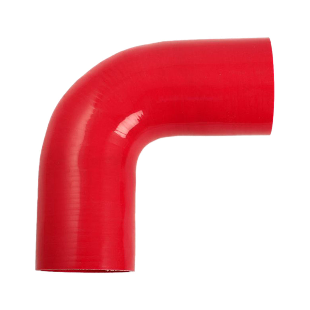 DO88 RB90G102 Silicone Hose Red 90 degree 4'' (102mm) Photo-0