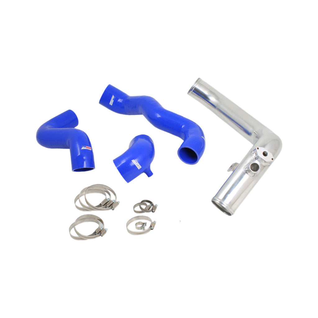 DO88 PP-03-og93B SAAB 9-3 99-02 T7 Pressure pipe with Blue hoses Photo-0