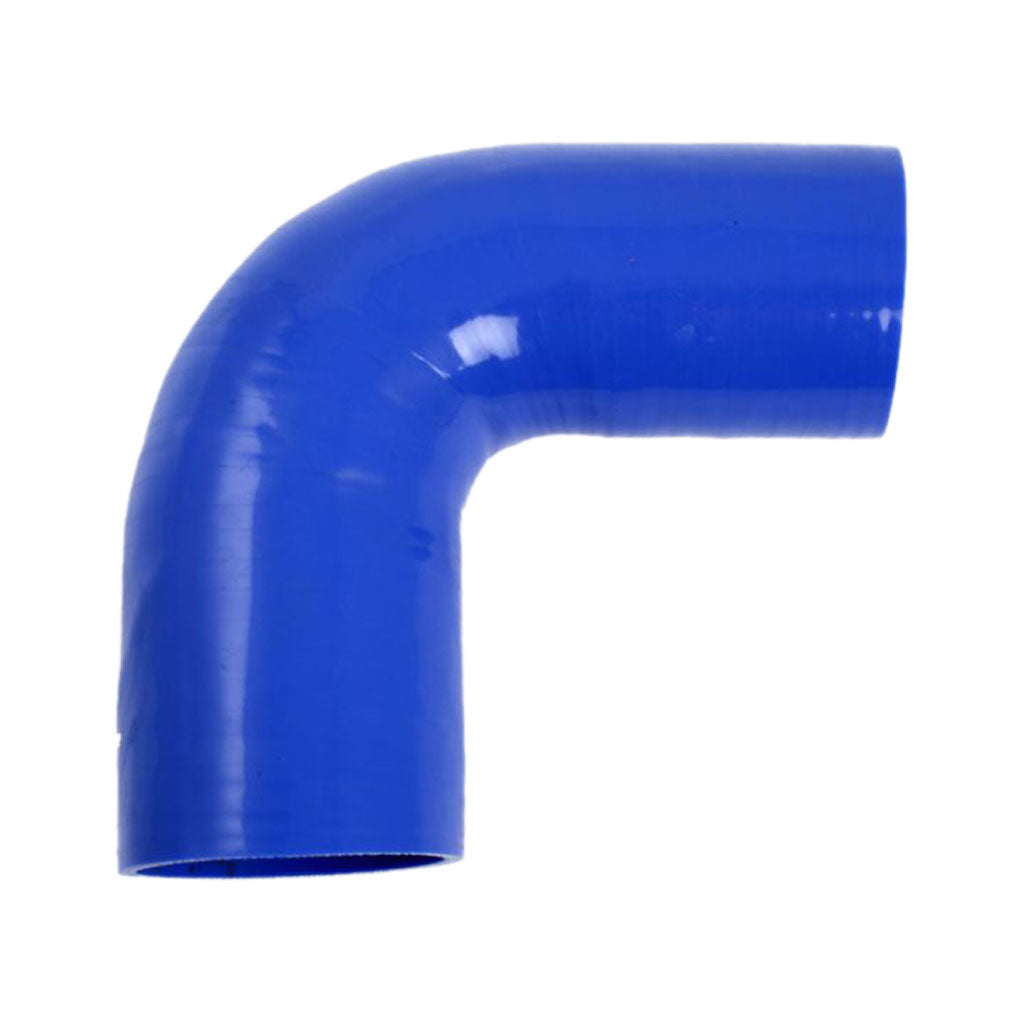 DO88 BR90G70-89 Silicone Hose Blue 90 degree 2,75 - 3,5'' (70 - 89mm) Photo-0