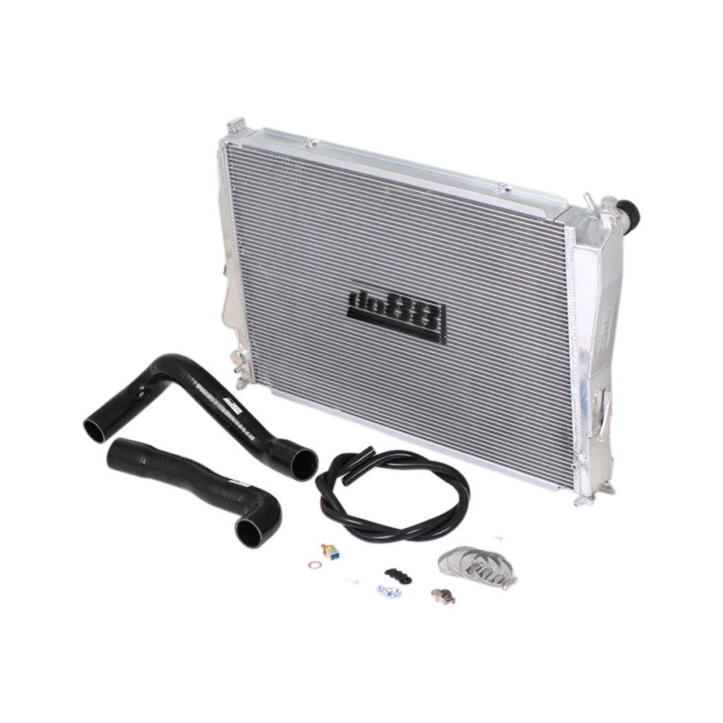 DO88 WC-310-S BMW M3 E46 Radiator Aluminum, Black hose Photo-0