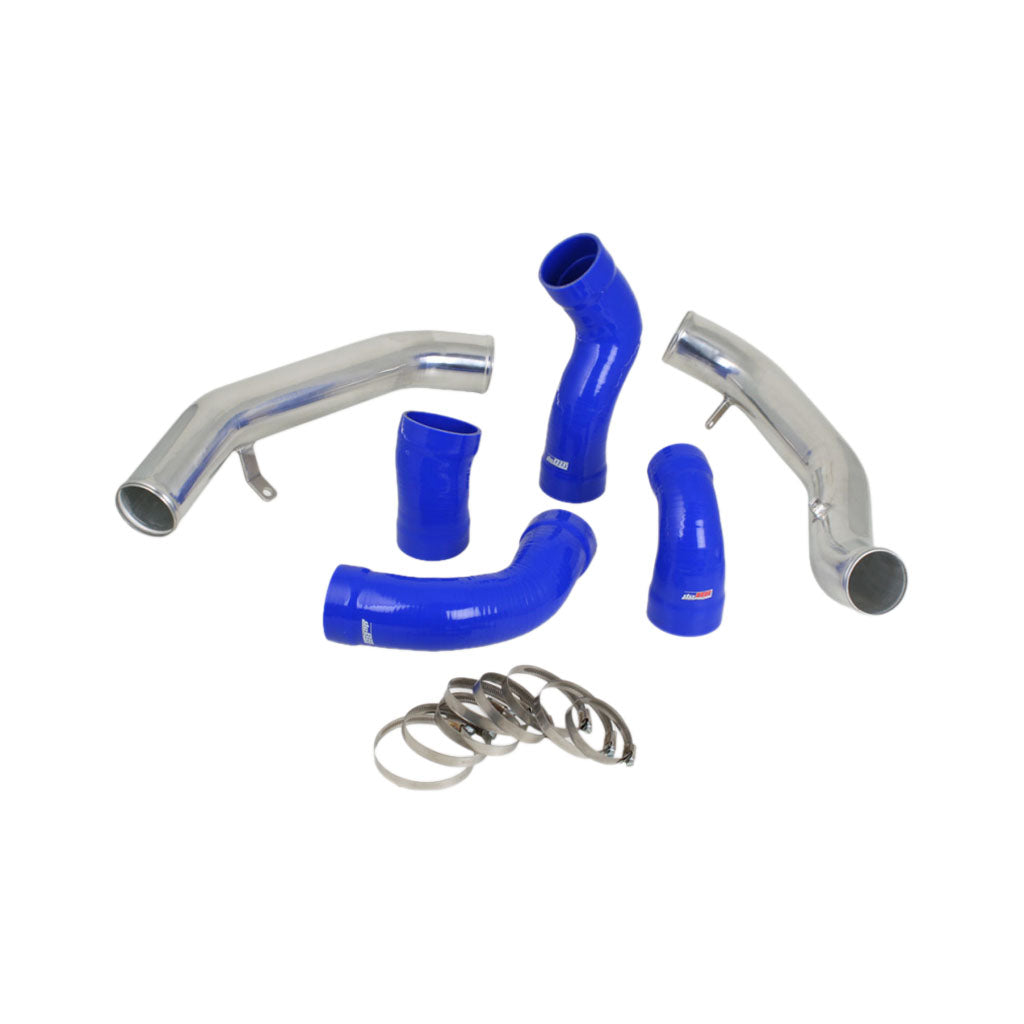 DO88 TR-160-B Volvo S60 V60 XC60 V70 XC70 S80 3.0L T6 Pressure pipes with Blue hoses Photo-0
