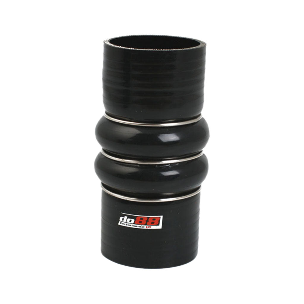 DO88 SDH51 Silicone Hose Black 2-Humps 2'' (51mm) Photo-0