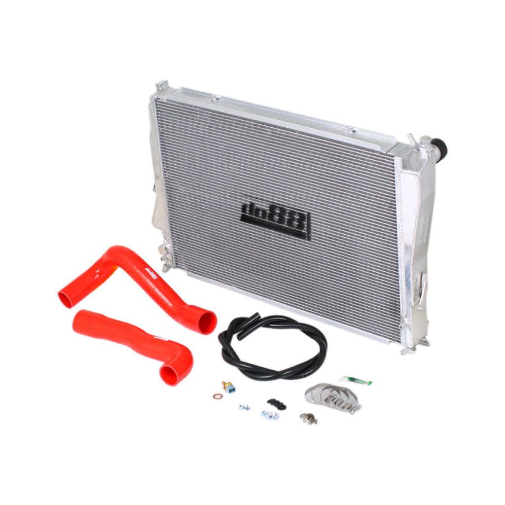 DO88 WC-310-R BMW M3 E46 Radiator Aluminum, Red hose Photo-0