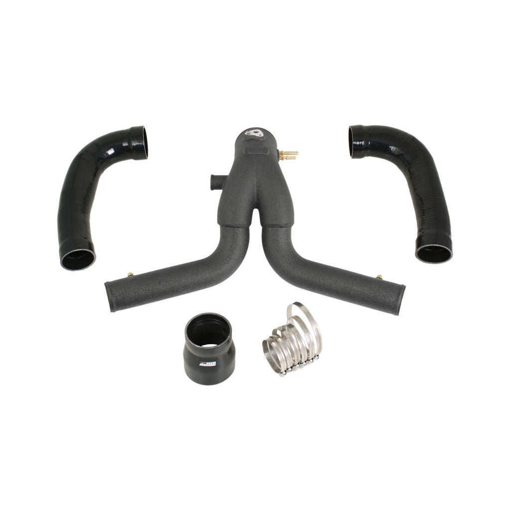 DO88 TR-200SV-do88-1 Porsche 991.1 Turbo 2013-15 Y-Pipe, Black for do88 IC Photo-0
