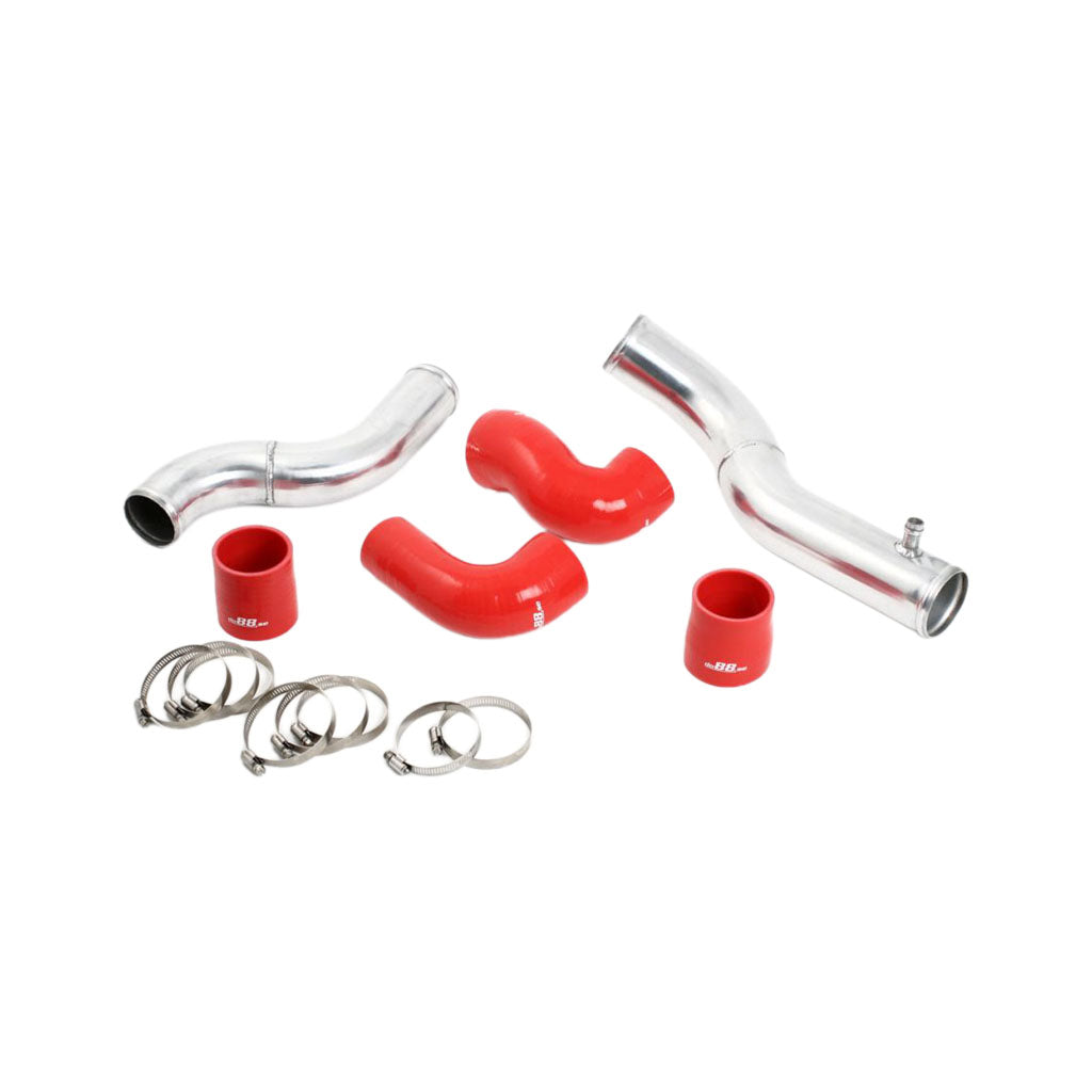 DO88 TR-740-R-76 Volvo 7/940 Turbo Top Connection pipe kit,red hoses,3'' throttle body Photo-0