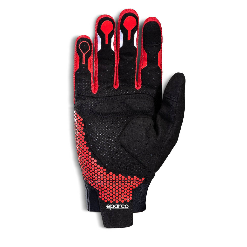 SPARCO 00209510NRRS HYPERGRIP+ Gaming gloves, black/red, size 10 Photo-1