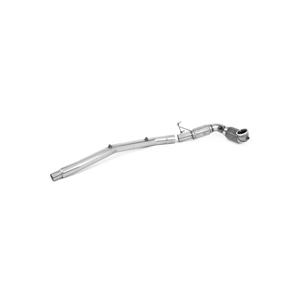 MILLTEK SSXVW636 Large Bore Downpipe and Hi-Flow Sports Cat AUDI S3 2.0TFSI Quattro Saloon/Sedan 310PS 8Y (OPF/GPF) 2020 - 2022 Photo-0