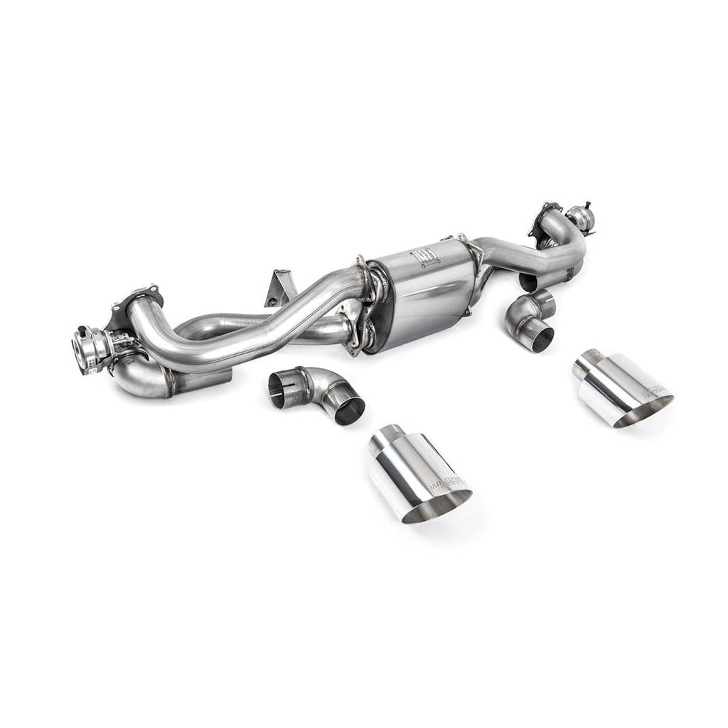 MILLTEK SSXPO150 Particulate Filter-back 115 GT PORSCHE Cayman 718 GT4 4.0 (OPF/GPF Equipped Cars Only) 2020 - 2022 Photo-0