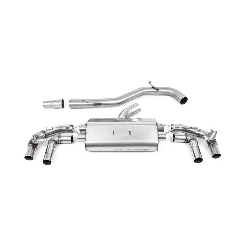MILLTEK SSXVW626 Particulate Filter-back 115 GT VW Golf Mk8 R 2.0 TSI 320PS (GPF Equipped Models Only) 2021 - 2022 Photo-0