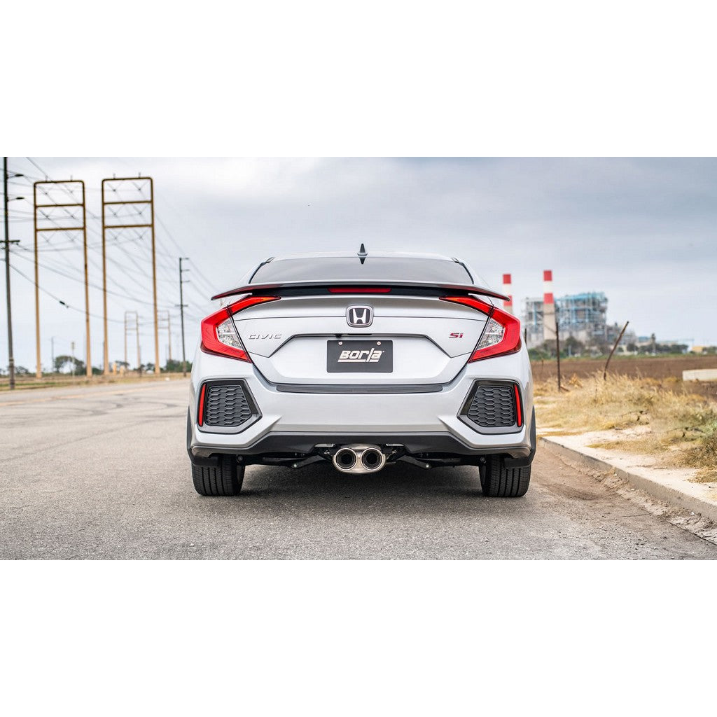 BORLA 140803 Cat-Back™ System CIVIC SI SEDAN '17-'20 1.5L TURBO MT FWD Photo-1