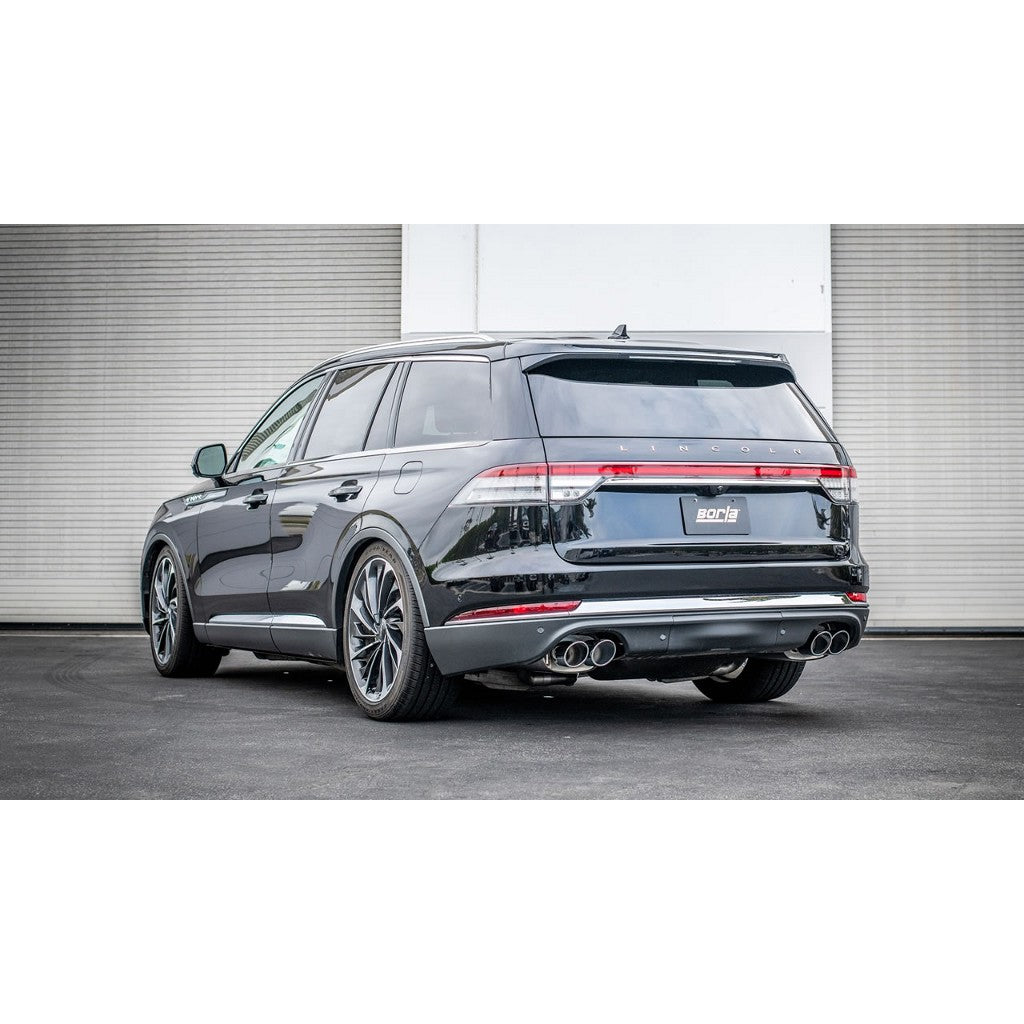 BORLA 140820 Cat-Back™ System EXPLORER ST / EXPLORER PLATINUM / AVIATOR '20-'21 3.0L V6 AT AWD Photo-1