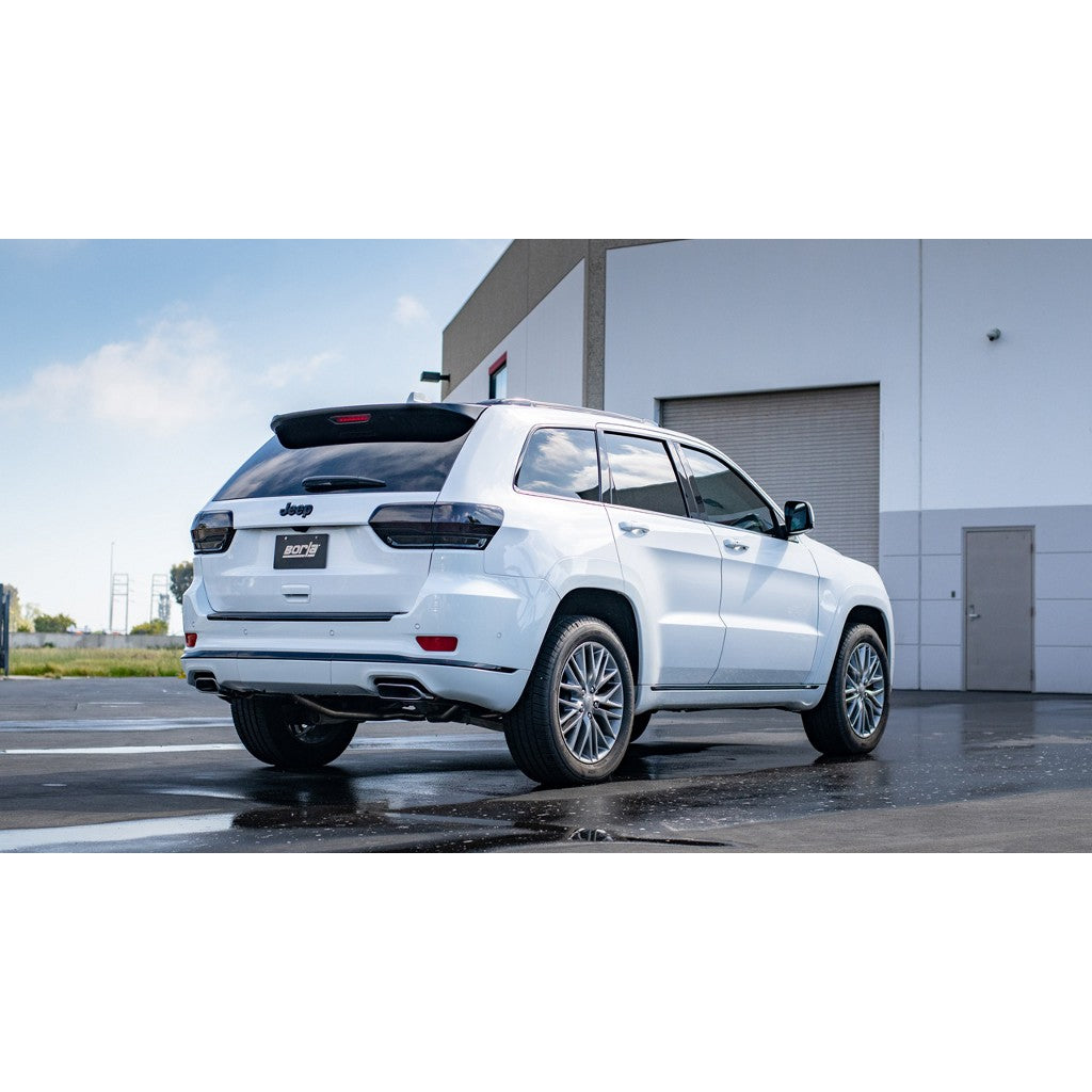 BORLA 140836 Cat-Back™ System GRAND CHEROKEE HIGH ALTITUDE, SUMMIT '14-'20 3.6L V6 AT 2+4WD 4DR 2.25" "S-TYPE" S SR FACTORY Photo-1