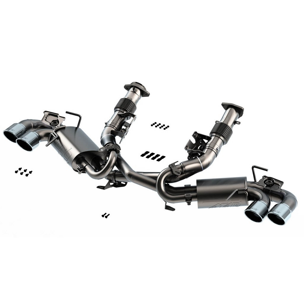 BORLA 140839 Cat-Back™ System CORVETTE C8 '20-'21 6.2L V8 AT RWD Photo-2