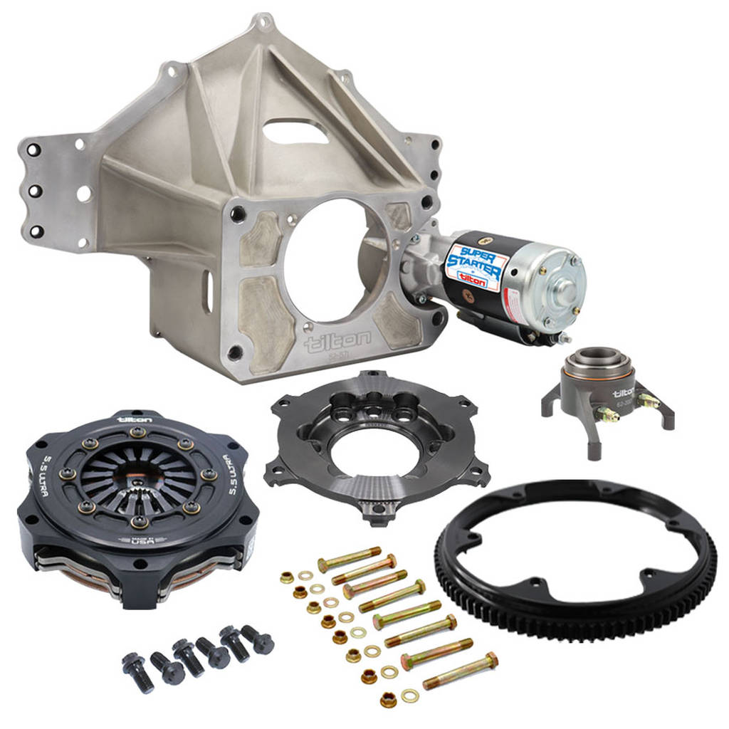 TILTON 52-64630 BELLHOUSING KIT, CHEVY CRATE, MAG, 99T, 5.5 ULTRA, 3 DISC, 26-SP Photo-0