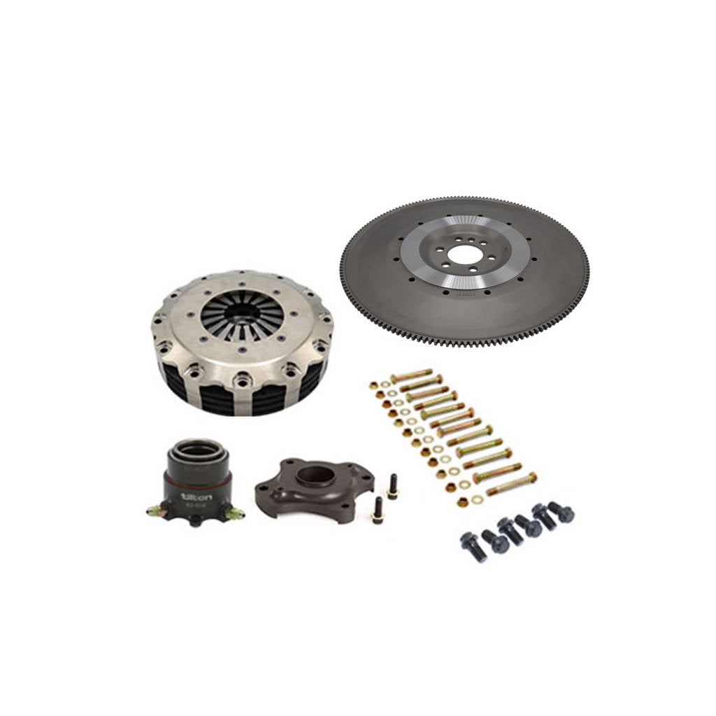 TILTON 56-808 CFA, CORVETTE C6, 7.25", CARBON, 3 PL Photo-0