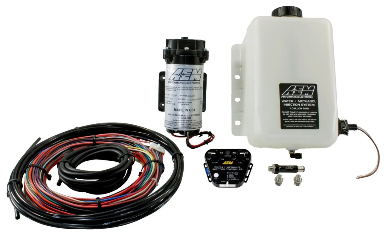 AEM 30-3350 V2 Water/Methanol Injection Kit, Multi Input Controller 0-5v Photo-0