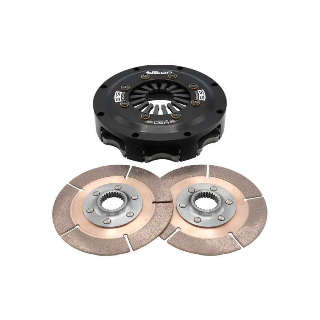 TILTON 67-902HG-36 CLUTCH ASSY, SPORT 5.5" 2PL, FINE SPLINE, 8-LEG Photo-0