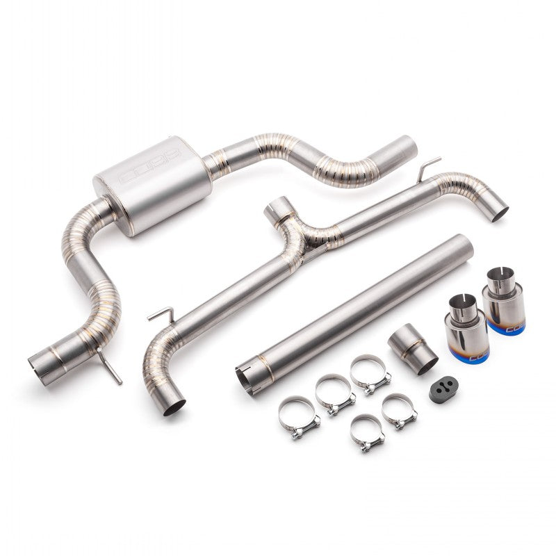 COBB 5V4160 Cat-Back Exhaust Systems TITANIUM for VOLKSWAGEN Golf GTI (MK8) 2022- Photo-0
