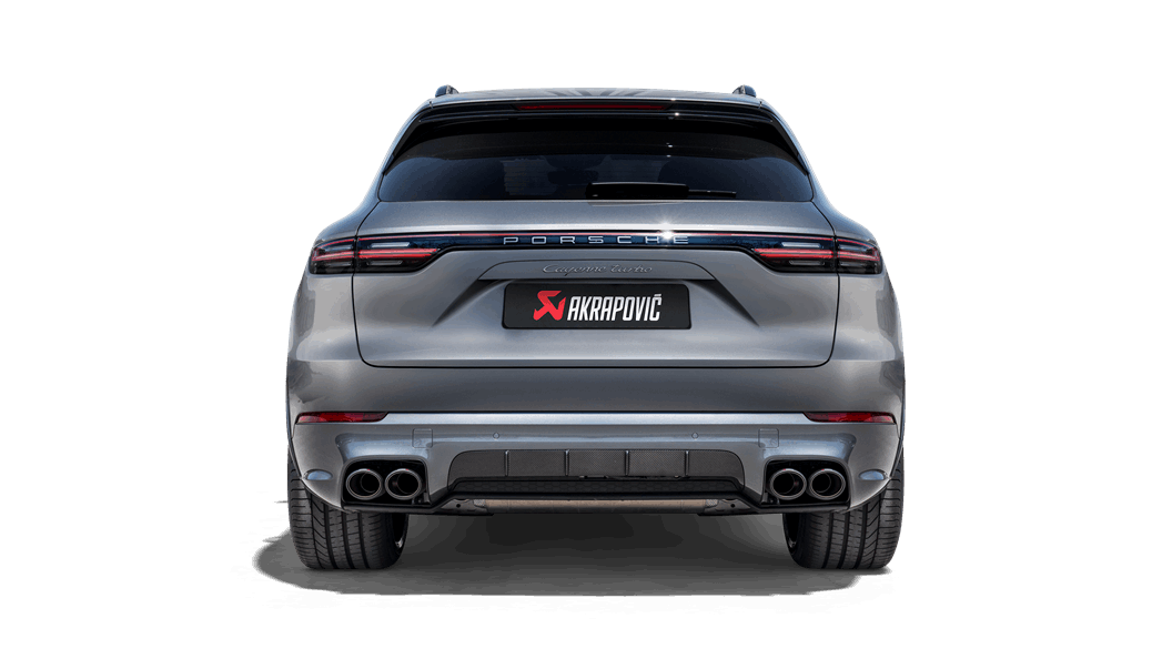 AKRAPOVIC S-PO/TI/17H Evolution Line (Titanium) exhaust for PORSCHE 536 Cayenne E3 Turbo, Turbo S (w/o tail pipes) Photo-2