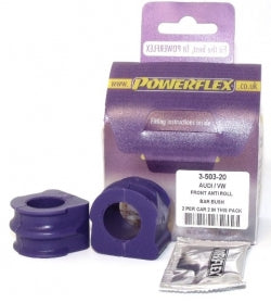 POWERFLEX PFF3-503-20 x2 Front Anti Roll Bar Mounting (20mm) AUDI S3 4WD/TT 2WD(99-06)/TT Quattro(99-06) Photo-0