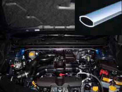 CUSCO 694 540 A Strut brace Type-OS front for SUBARU XV/Impreza Sport (GP7) Photo-1