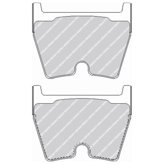 FERODO FCP1664W Front Brake Pads DS1.11 for AUDI R8 / TT RS / LAMBORGHINI Gallardo / Murcielago Photo-0