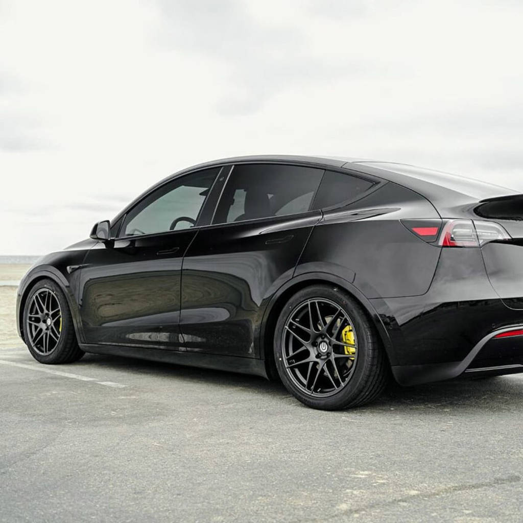 UNPLUGGED PERFORMANCE UP-M3MY-357-4.1 Spare Wheel UP x BBS Flugplatz (FP) 20x9+32 Satin Asteroid Graphite 1pc for TESLA Model 3 / Y Photo-29