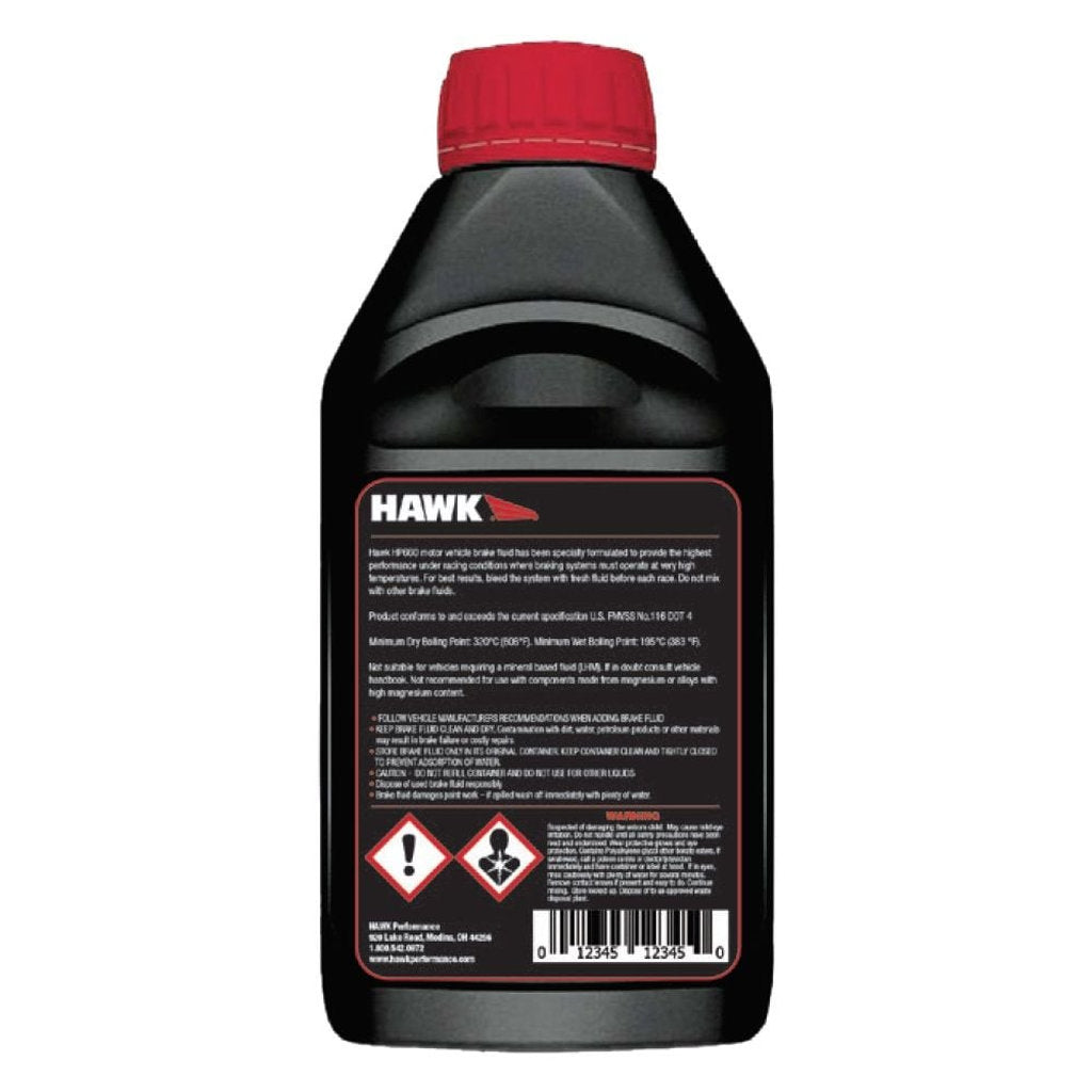 HAWK HP660 500ml Bottle Hi Temp Race Brake Fluid Race Brake Fluid Photo-1