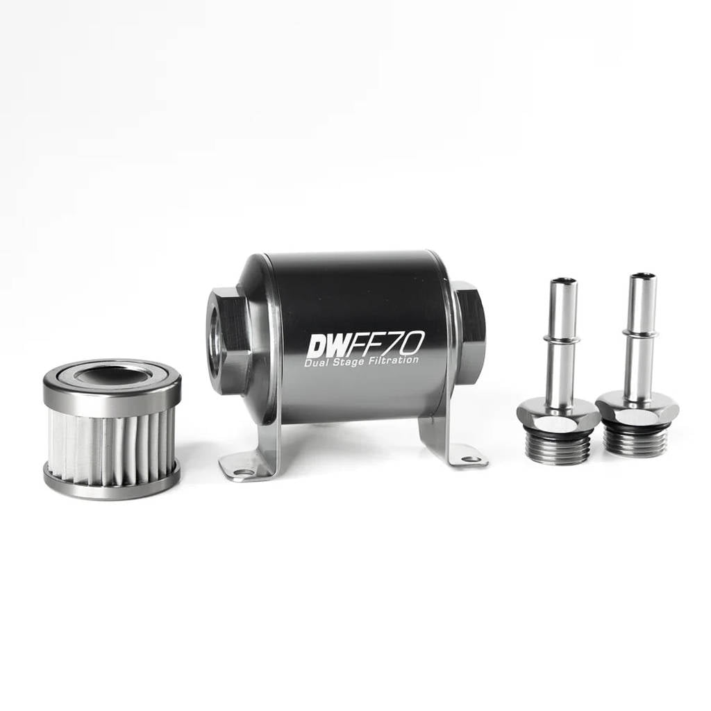 DEATSCHWERKS 8-05-02-010 Fuel pump module filter element, stainless steel 10 micron, for 2005-2020 Mustang Photo-0