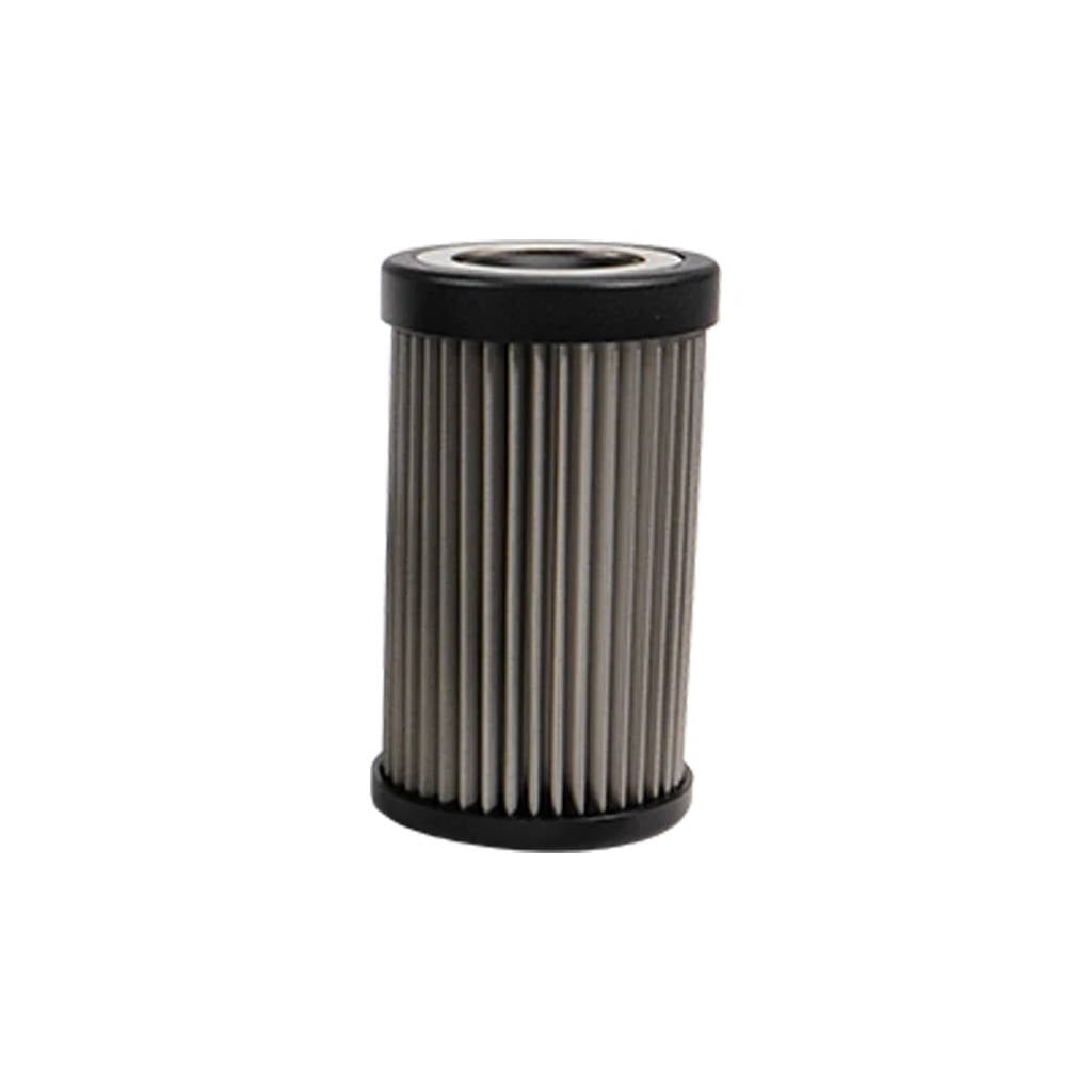 DEATSCHWERKS 8-02-110-005 In-line fuel filter element, stainless steel 5 micron. Fits DW 110mm housing. Universal Photo-0