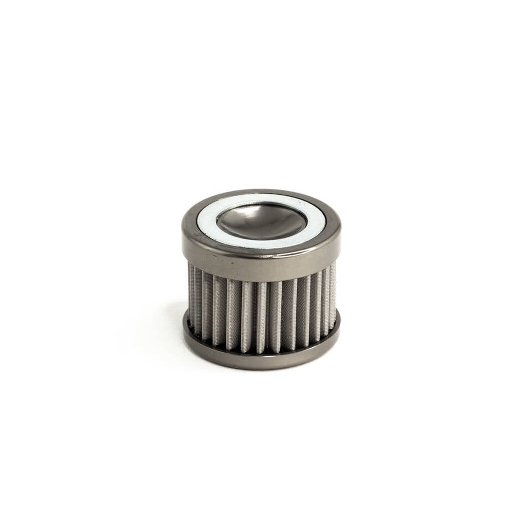 DEATSCHWERKS 8-02-070-040 In-line fuel filter element, stainless steel 40 micron. Fits DW 70mm housing. Universal Photo-0