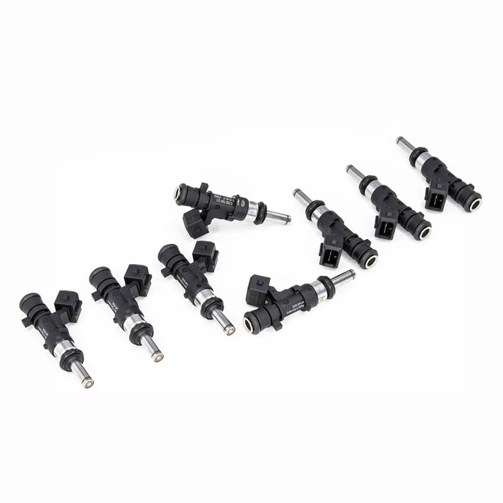 DEATSCHWERKS 17MX-00-0600-8 Set of 8 600cc Injectors for BMW M5 E39 S62 2000-03, and BMW M3 E90/E92/E93 4.0L S65 2008-13 Photo-0