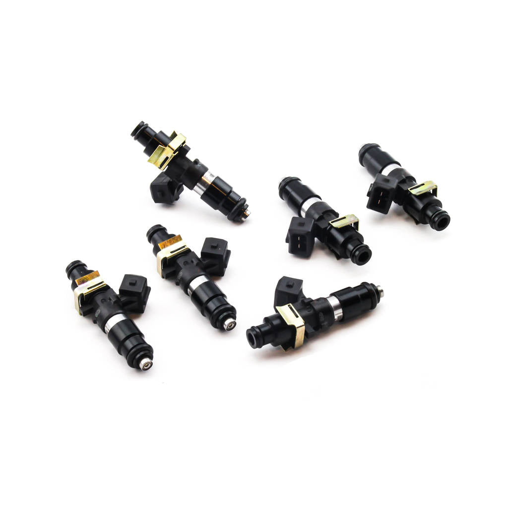 DEATSCHWERKS 16MX-13-1200-6 Set of 6 1200cc Injectors for Toyota Land Cruiser 4.5L 1FZ-FE 1990-2007 Photo-0