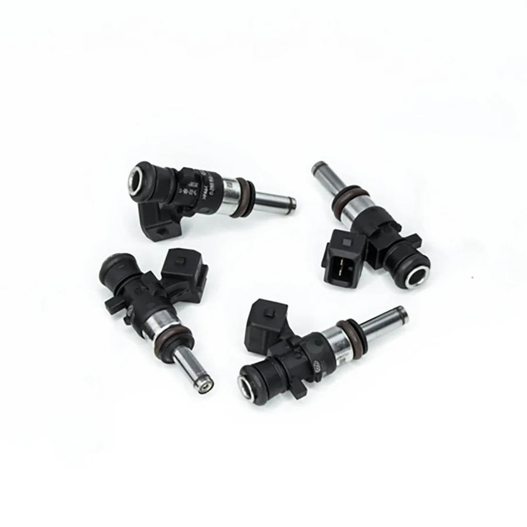 DEATSCHWERKS 16MX-00-1200-4 A Bosch EV14 Universal 40mm compact matched set of 4 injectors 1200cc (extended nozzle) Photo-0