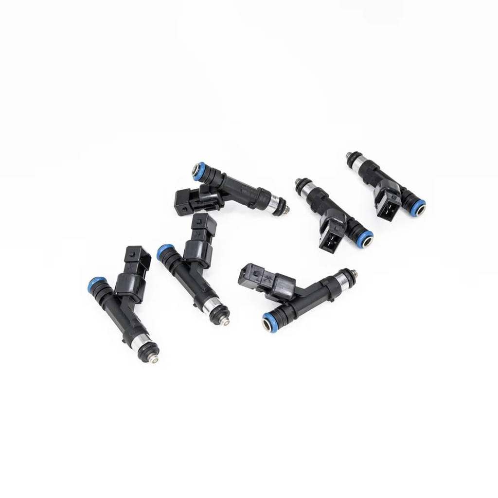 DEATSCHWERKS 18U-09-0650-6 Set of 6 650cc Injectors for Volvo L6 Turbo White Block 1992-2008 Photo-0