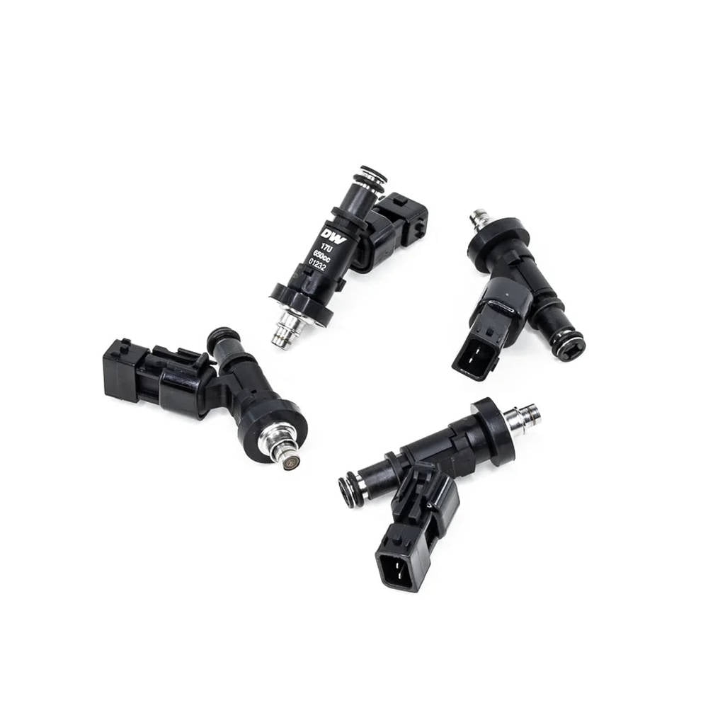 DEATSCHWERKS 17U-09-0650-4 Set of 4 650cc Injectors for Honda S2000 F20/F22 99-05 Photo-0