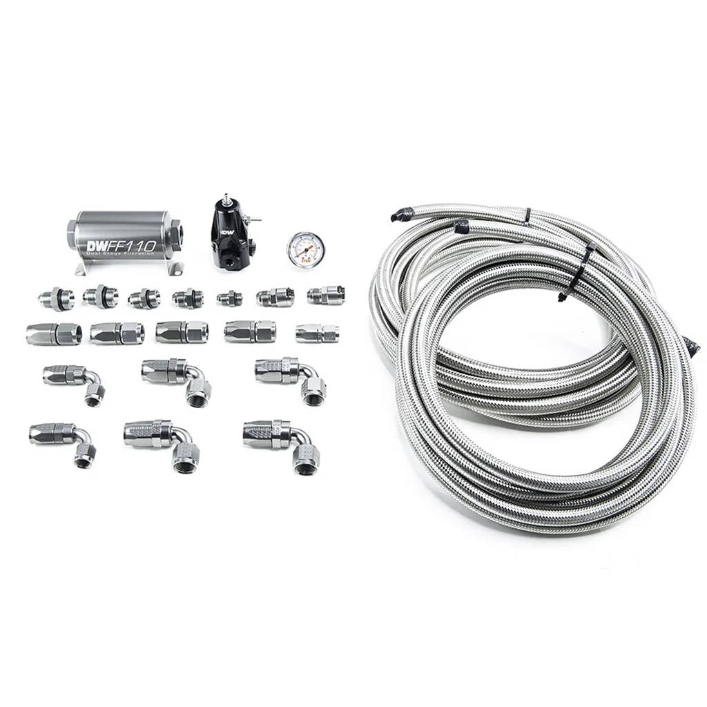DEATSCHWERKS 6-601 DW400 Pump Module Return Plumbing Kit SS CPE for 2005-19 Yukon, Tahoe, Suburban Photo-0