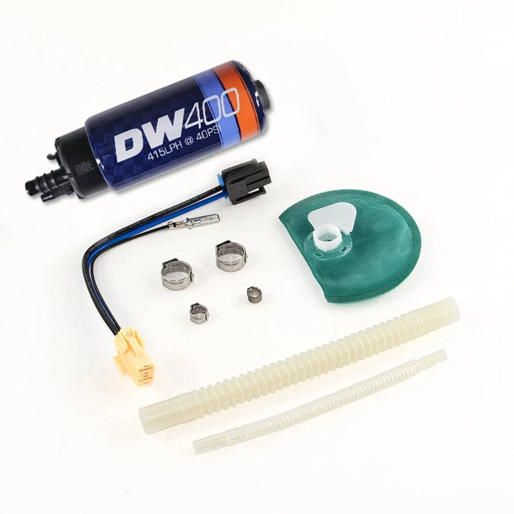 DEATSCHWERKS 9-403-1047 415lph in-tank fuel pump w/ 1/8" venturi w/ 9-1047 install kit for Ford Mustang V6/GT 2015-17 Photo-0