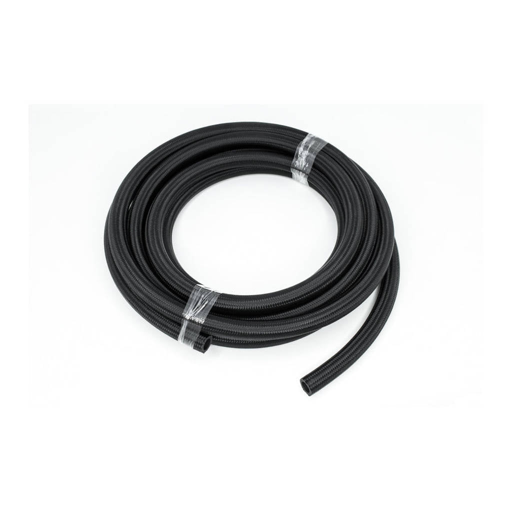 DEATSCHWERKS 6-02-0817-20 10AN Black Nylon Braided CPE Hose, 20 feet Photo-0